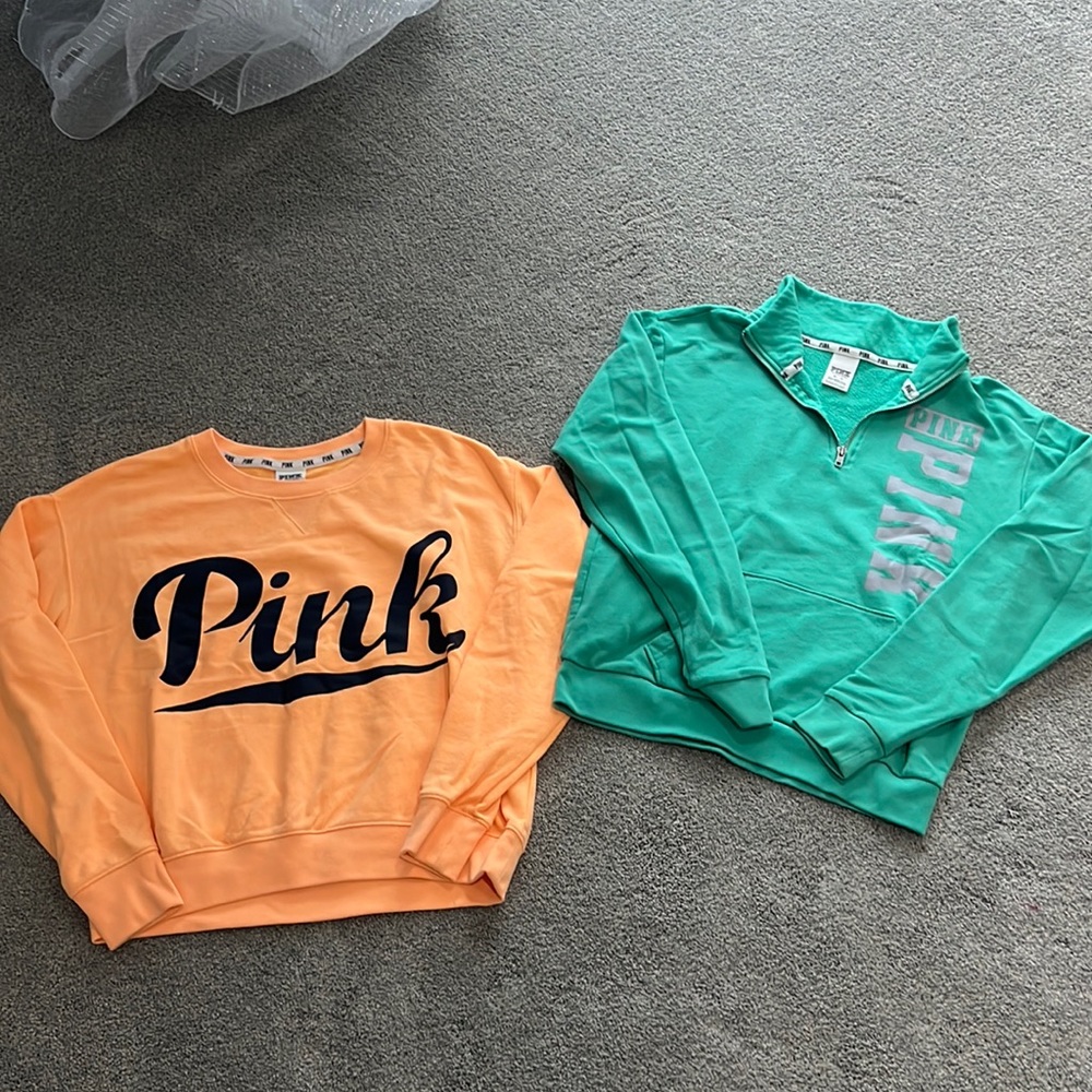 Victorias Secret pink sweatshirts size xsmall